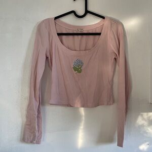 Free people long sleeve t shirt size XS